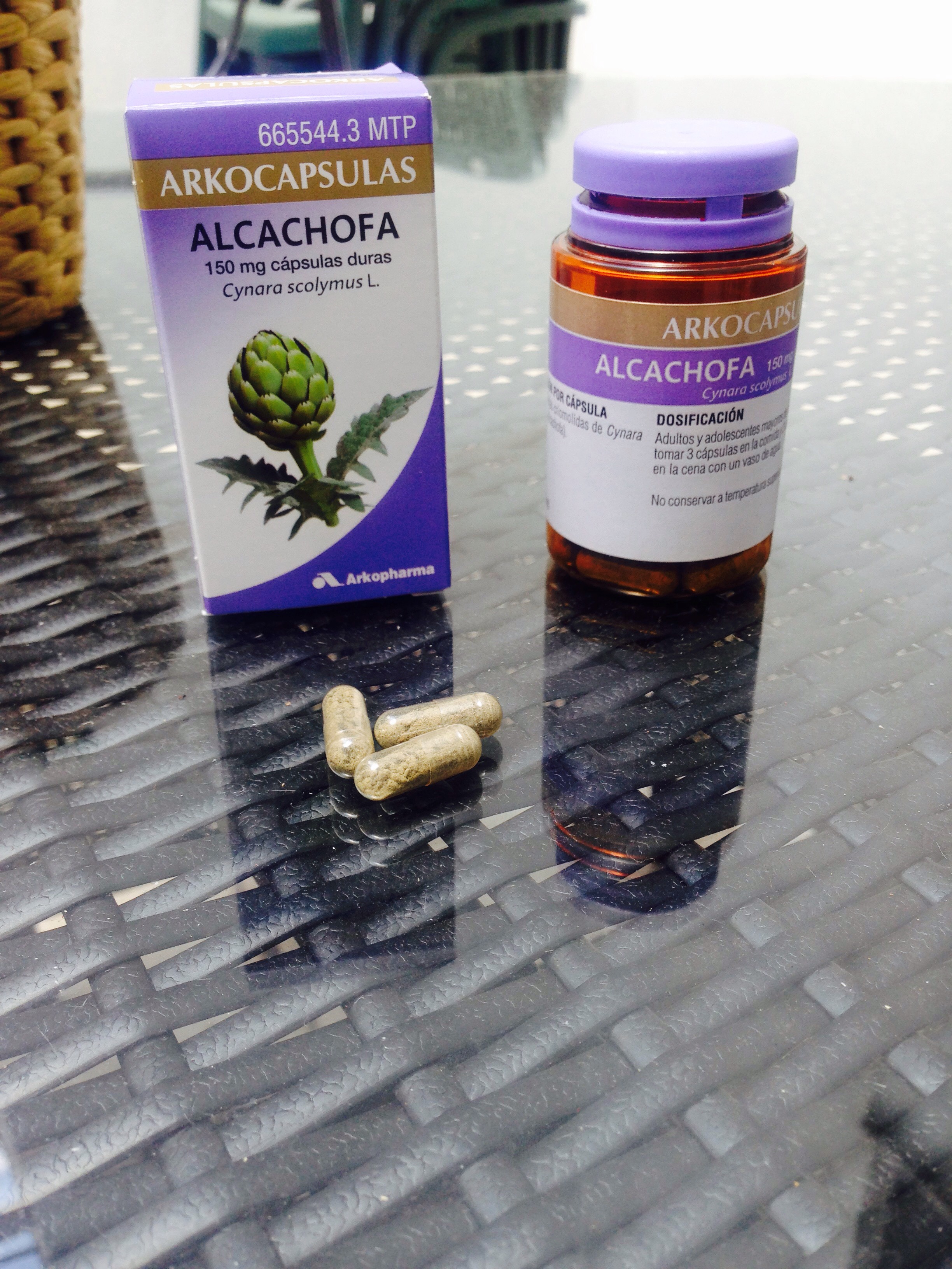 capsulas alcachofa