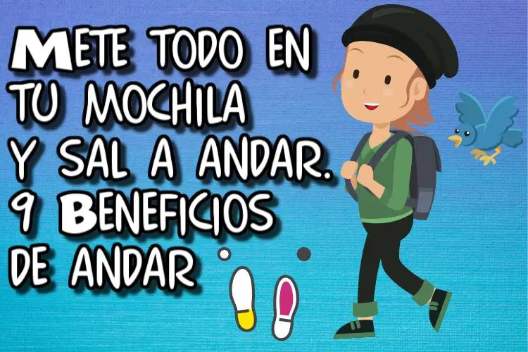 beneficios de andar