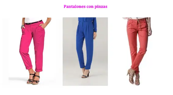 pantalones pinzas
