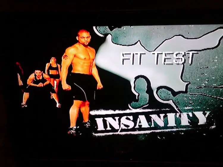 Insanity Fit test