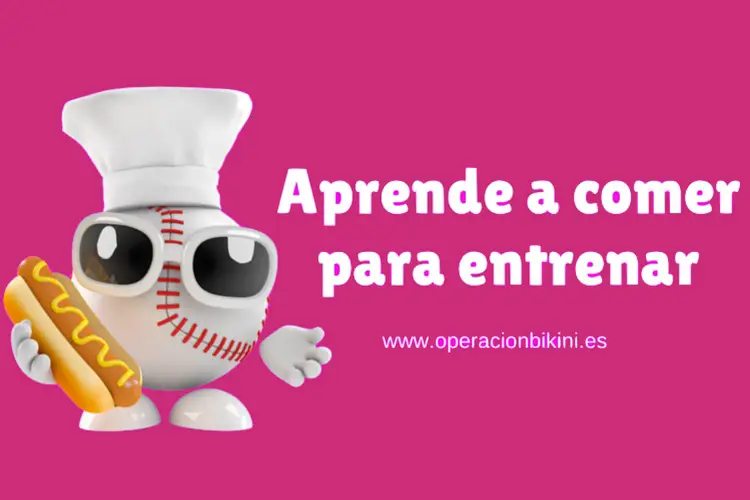comer para entrenar