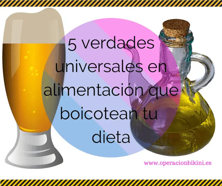 verdades alimentación boicotean dieta