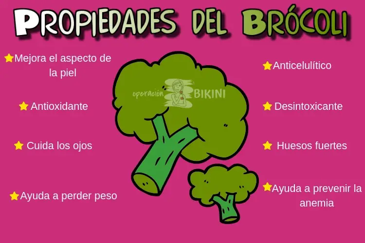 Propiedades del brócoli