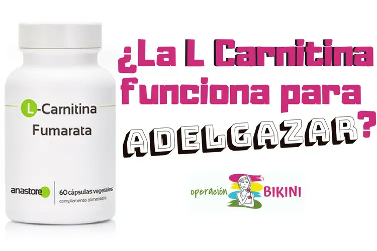 ¿La L-Carnitina realmente funciona para adelgazar"