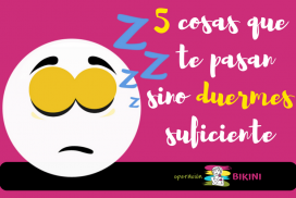 no duermes suficiente