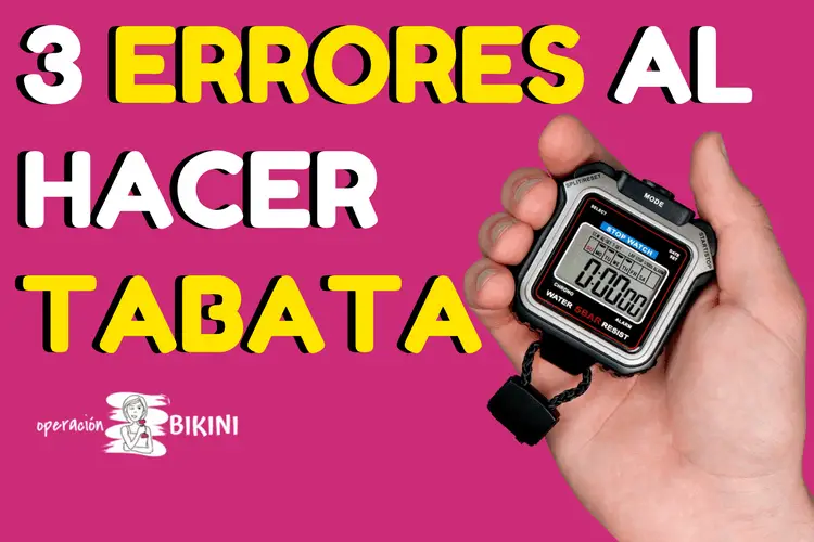 3 errores al hacer TABATA