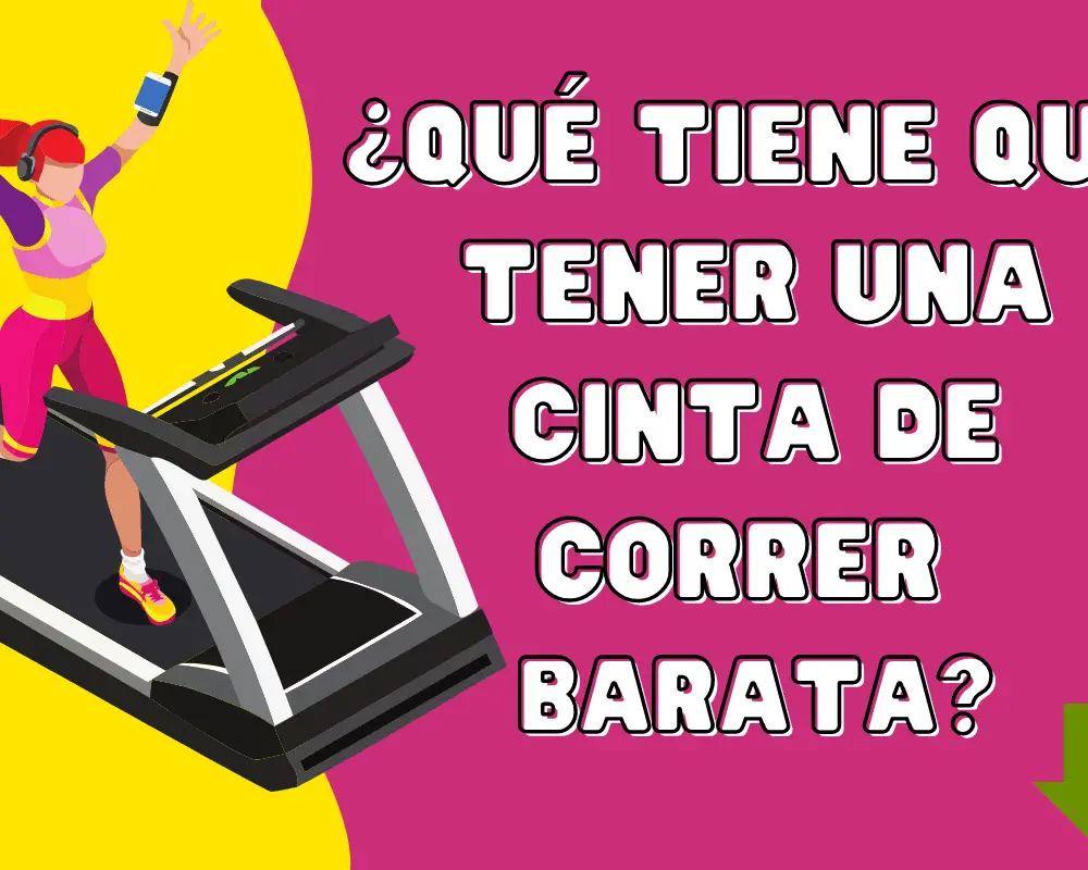 cinta de correr barata